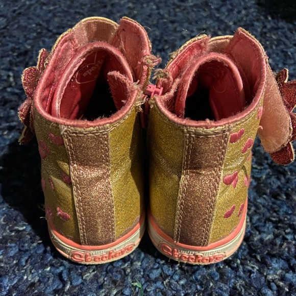 Little girls twinkle toes Skechers - Picture 3 of 5